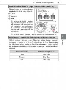 Toyota-C-HR-instruktionsbok page 307 min