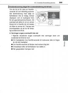 Toyota-C-HR-instruktionsbok page 309 min