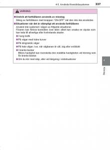 Toyota-C-HR-instruktionsbok page 337 min