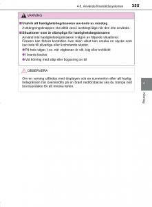 Toyota-C-HR-instruktionsbok page 355 min