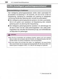 Toyota-C-HR-instruktionsbok page 382 min