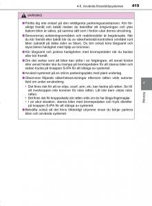 Toyota-C-HR-instruktionsbok page 419 min