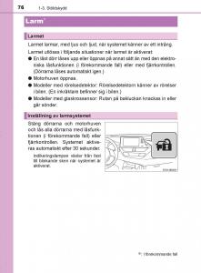 Toyota-C-HR-instruktionsbok page 76 min