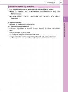 Toyota-C-HR-instruktionsbok page 77 min