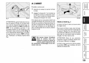 Fiat-Croma-manuel-du-proprietaire page 123 min