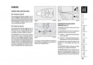 Fiat-Croma-manuel-du-proprietaire page 73 min