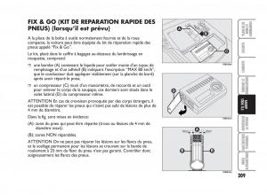 Fiat-Punto-Classic-manuel-du-proprietaire page 210 min