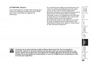 Fiat-Punto-Classic-manuel-du-proprietaire page 242 min