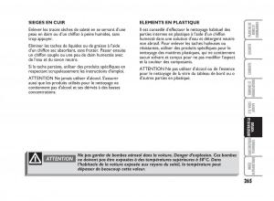 Fiat-Punto-Classic-manuel-du-proprietaire page 266 min