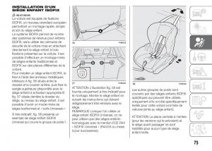 Fiat-Punto-III-3-manuel-du-proprietaire page 77 min