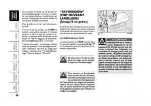 Fiat-Stilo-manuel-du-proprietaire page 75 min