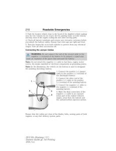 Ford-Mustang-V-5-owners-manual page 210 min