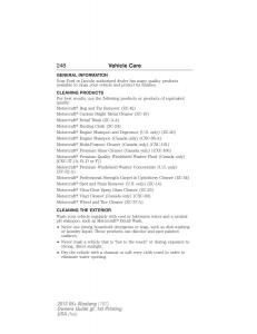 Ford-Mustang-V-5-owners-manual page 248 min