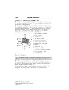 Ford-Mustang-V-5-owners-manual page 282 min