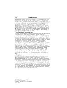 Ford-Mustang-V-5-owners-manual page 422 min