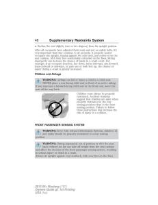 Ford-Mustang-V-5-owners-manual page 46 min