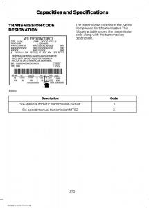 Ford-Mustang-VI-6-owners-manual page 273 min