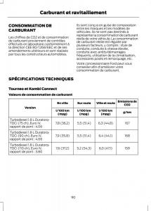 Ford-Tourneo-Connect-manuel-du-proprietaire page 92 min