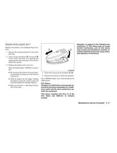 Nissan-Sentra-VI-6--owners-manual page 273 min