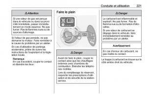 manual--Opel-Zafira-C-FL-manuel-du-proprietaire page 223 min