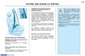 Peugeot-406-manuel-du-proprietaire page 125 min