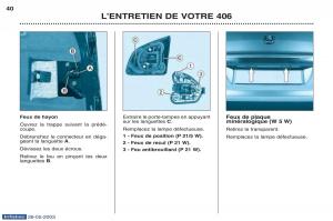 Peugeot-406-manuel-du-proprietaire page 50 min