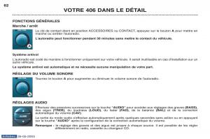 Peugeot-406-manuel-du-proprietaire page 73 min