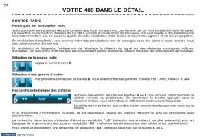 Peugeot-406-manuel-du-proprietaire page 85 min