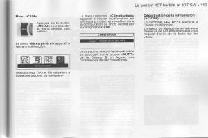 Peugeot-407-manuel-du-proprietaire page 114 min