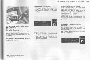 Peugeot-407-manuel-du-proprietaire page 124 min