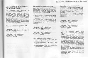 Peugeot-407-manuel-du-proprietaire page 130 min