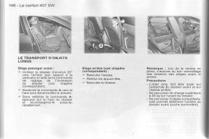 Peugeot-407-manuel-du-proprietaire page 147 min