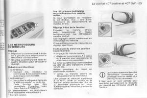 Peugeot-407-manuel-du-proprietaire page 54 min