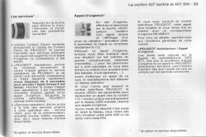 Peugeot-407-manuel-du-proprietaire page 94 min