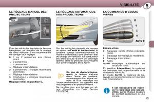 Peugeot-607-manuel-du-proprietaire page 73 min