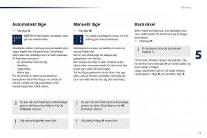 Peugeot-301-instruktionsbok page 73 min