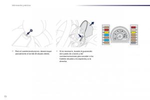 Peugeot-107-manual-del-propietario page 74 min