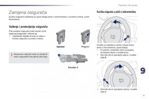 Peugeot-107-vlasnicko-uputstvo page 73 min