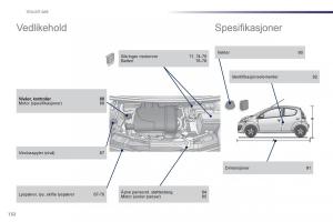 Peugeot-107-bruksanvisningen page 134 min