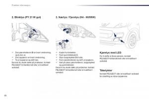 Peugeot-107-bruksanvisningen page 70 min