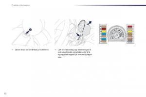 Peugeot-107-bruksanvisningen page 74 min