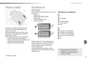 Peugeot-107-bruksanvisningen page 81 min