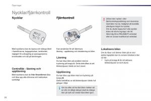 Bedienungsanleitung-Peugeot-107-instruktionsbok page 28 min