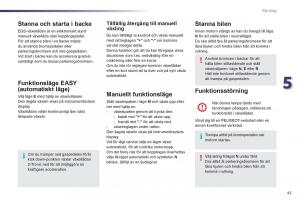 Bedienungsanleitung-Peugeot-107-instruktionsbok page 45 min