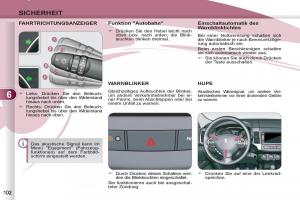 manuel-du-propriétaire-Peugeot-4007-Handbuch page 104 min