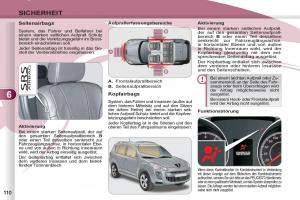 manuel-du-propriétaire-Peugeot-4007-Handbuch page 112 min