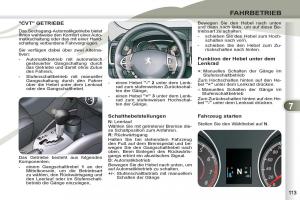 manuel-du-propriétaire-Peugeot-4007-Handbuch page 115 min