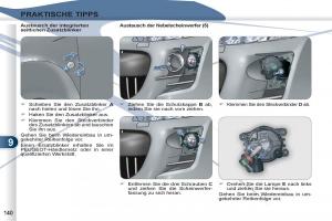 manuel-du-propriétaire-Peugeot-4007-Handbuch page 142 min