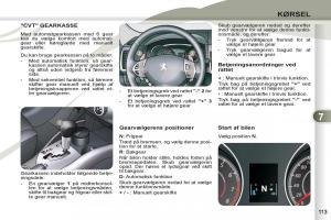 manual-Peugeot-4007-Bilens-instruktionsbog page 115 min