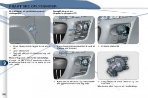 manual--Peugeot-4007-Bilens-instruktionsbog page 142 min